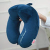 U-Shaped Neck Pillow For Travel And Bed Use, Soft And Comfortable, Portable Cervical Pillow, Suitable For Side/Side Sleepers, Car, Airplane, Home Use - Available In Multiple Colors - Hand Washable Filling, Medium Firmness
